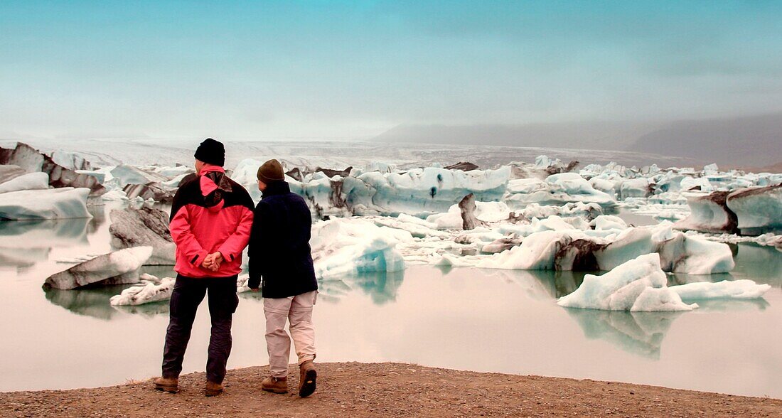 Island, Jökulsarlon Gletscher, Eisberge