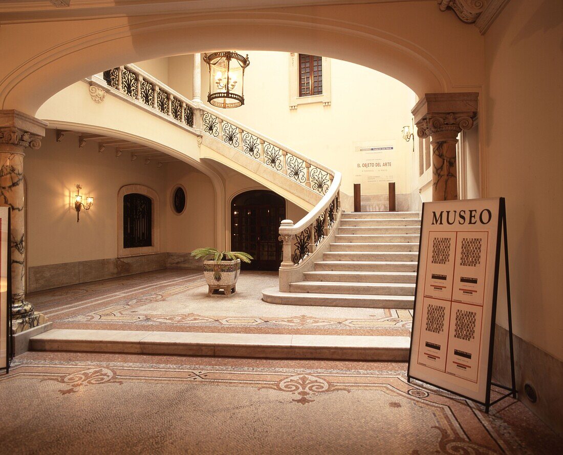 Mallorca, Palma, Museum der zeitgenössischen spanischen Kunst, Patio