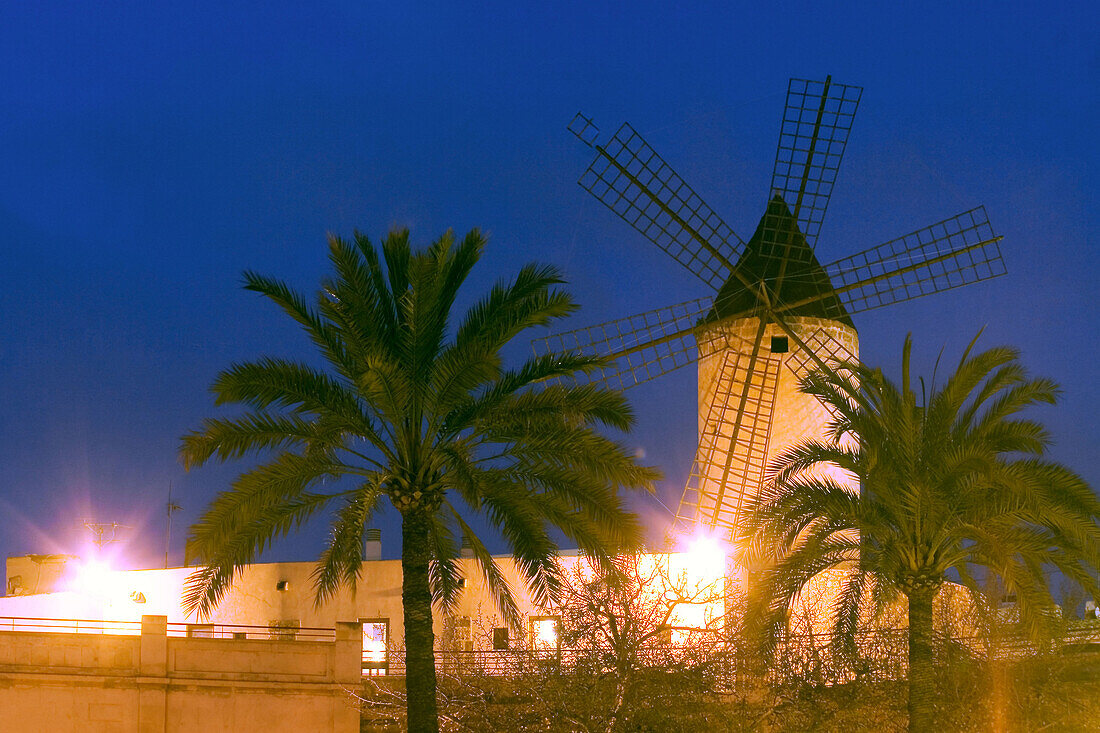 Windmühle, Palma, Mallorca