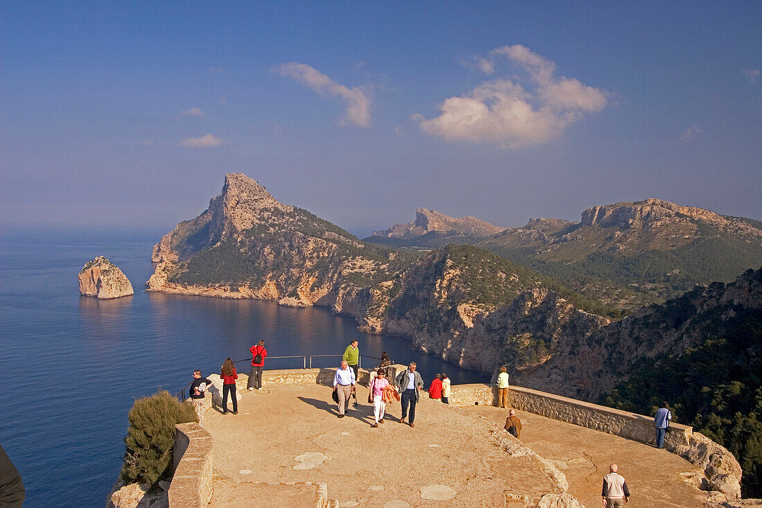 Ausblickspunkt, Cap Fromentor, Mallorca