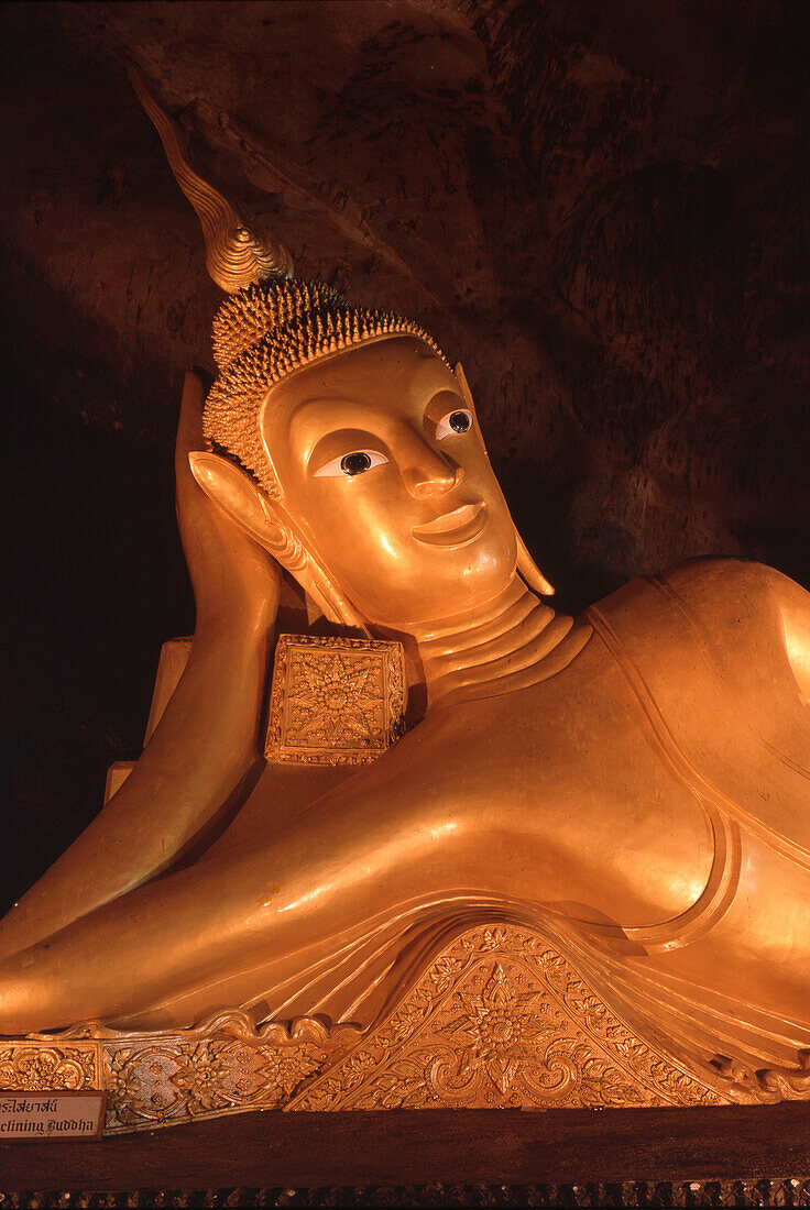 Phang Nga Bhuddha in Khuha Sawan cave, Phuket, Thailand