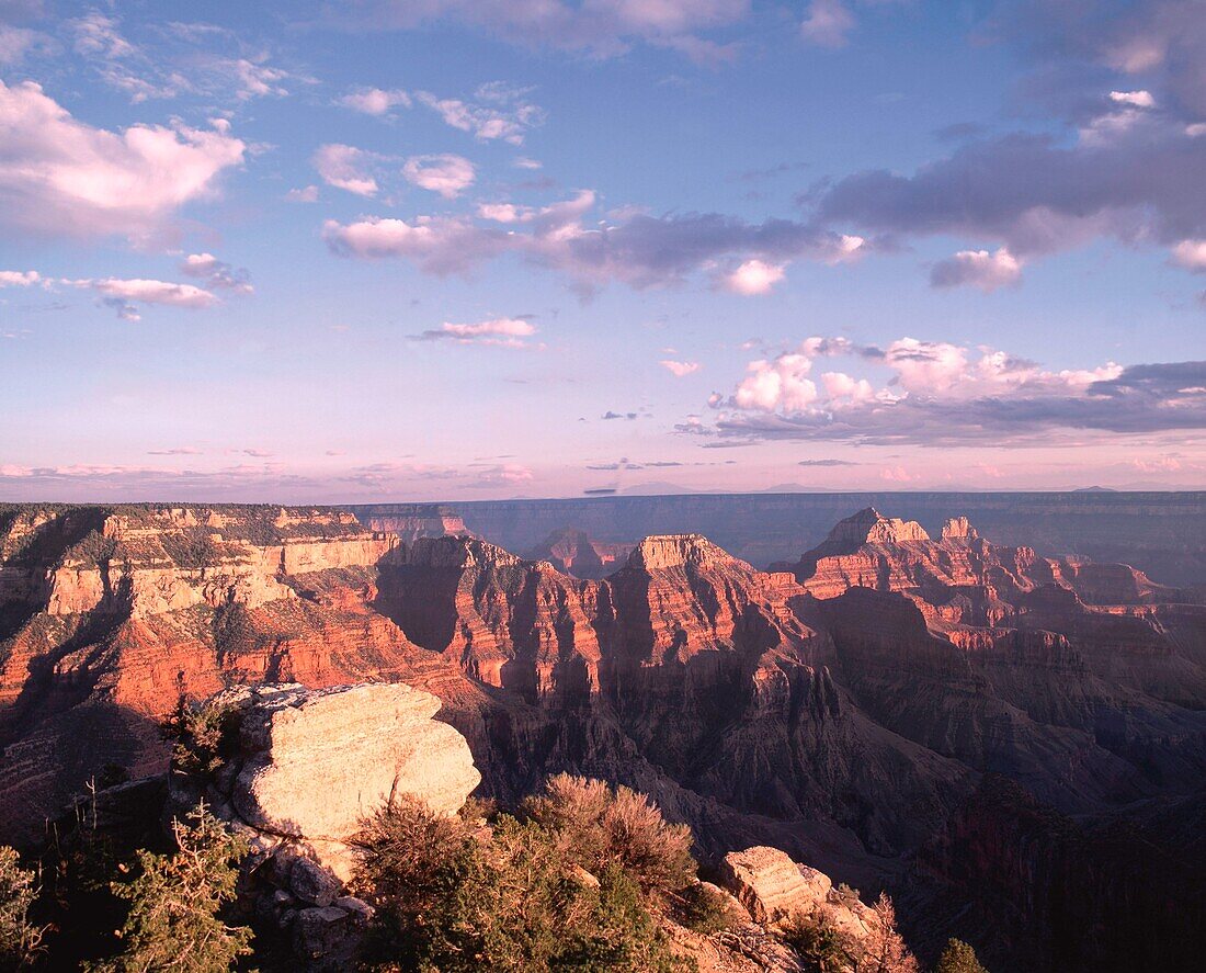 Grand Canyon Nord Rim, Arizona, Bright Angel Point, USA