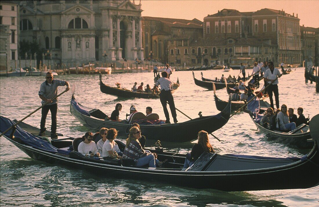 Italien,Venedig,Canale Grande,Santa Maria della Salute