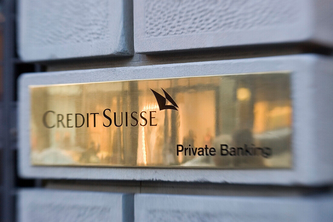 Switzerland, Zürich, credit suisse