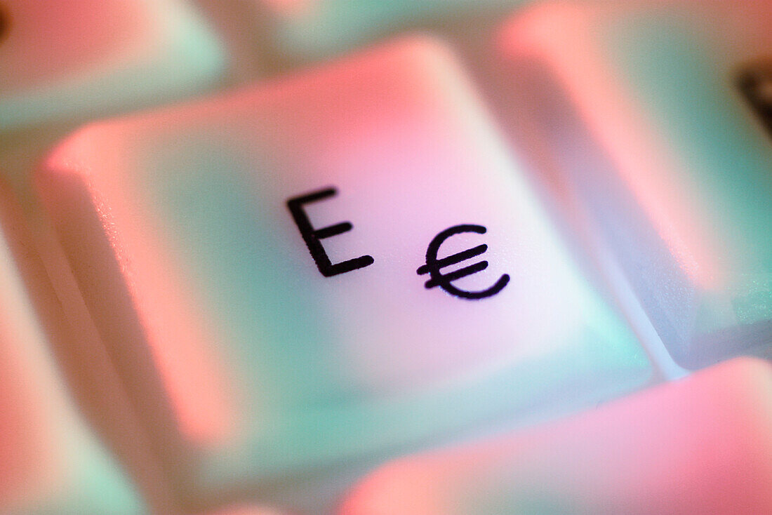 Computer Tastatur,Euro Zeichen