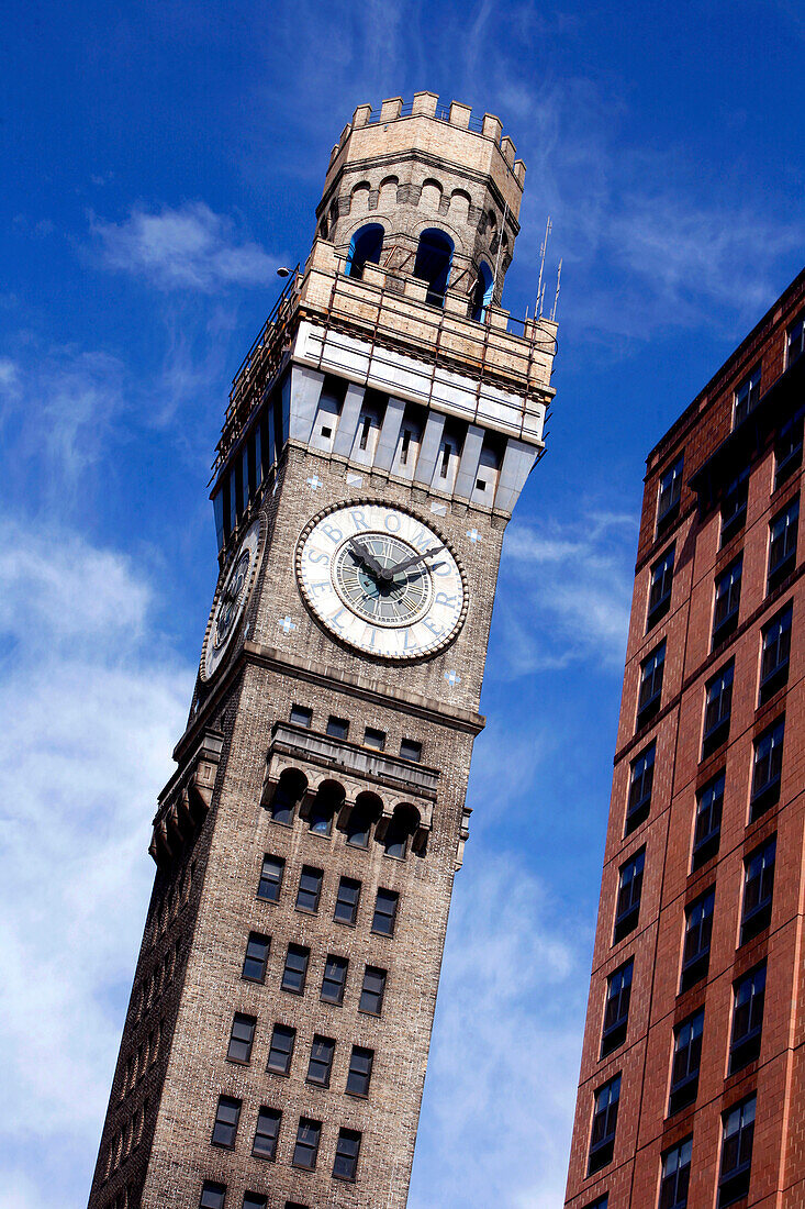 Clock Tower, Baltimore, Maryland, USA
