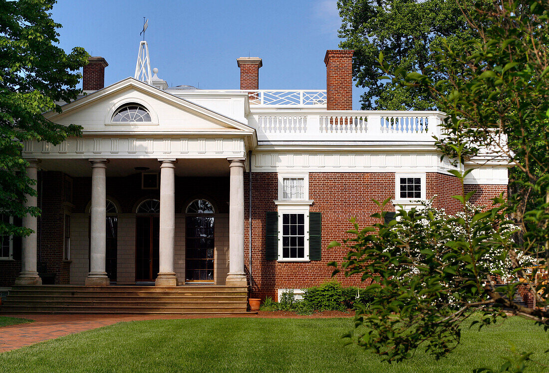 Thomas Jefferson's home, Monticello, Virginia, United States (USA)