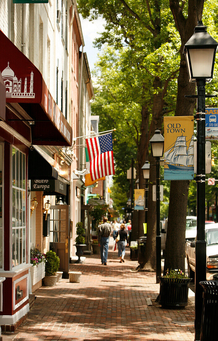 Main Street, Alexandria, Virginia, United States
