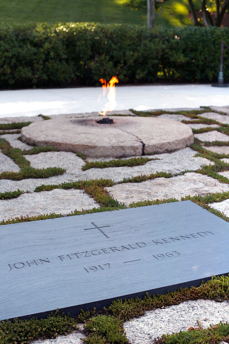 JFK Eternal Flame, Arlington National Cemetery, Virginia, United States