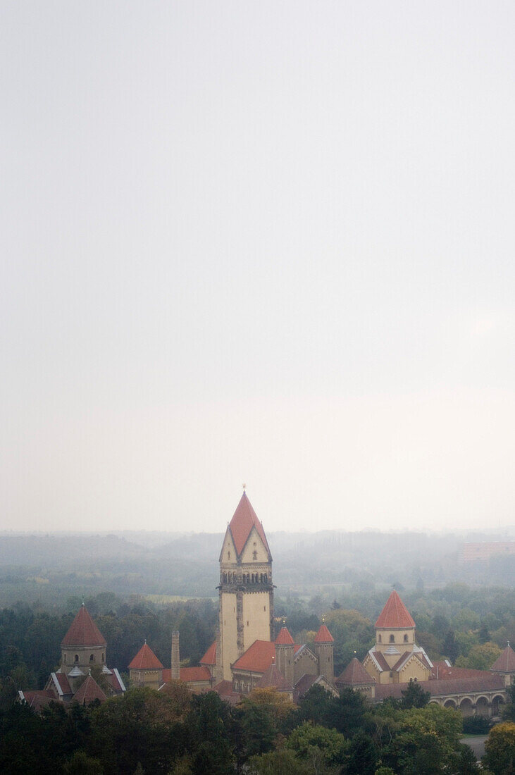 Deutschland, Sachsen, Leipzig, Völkerschlachtdenkmal, Kirchturm, Kirche
