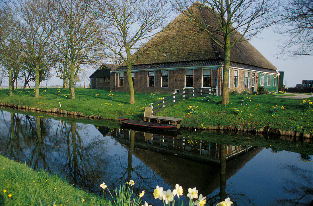 Farmhouse near Twisk, Netherlands, Europe