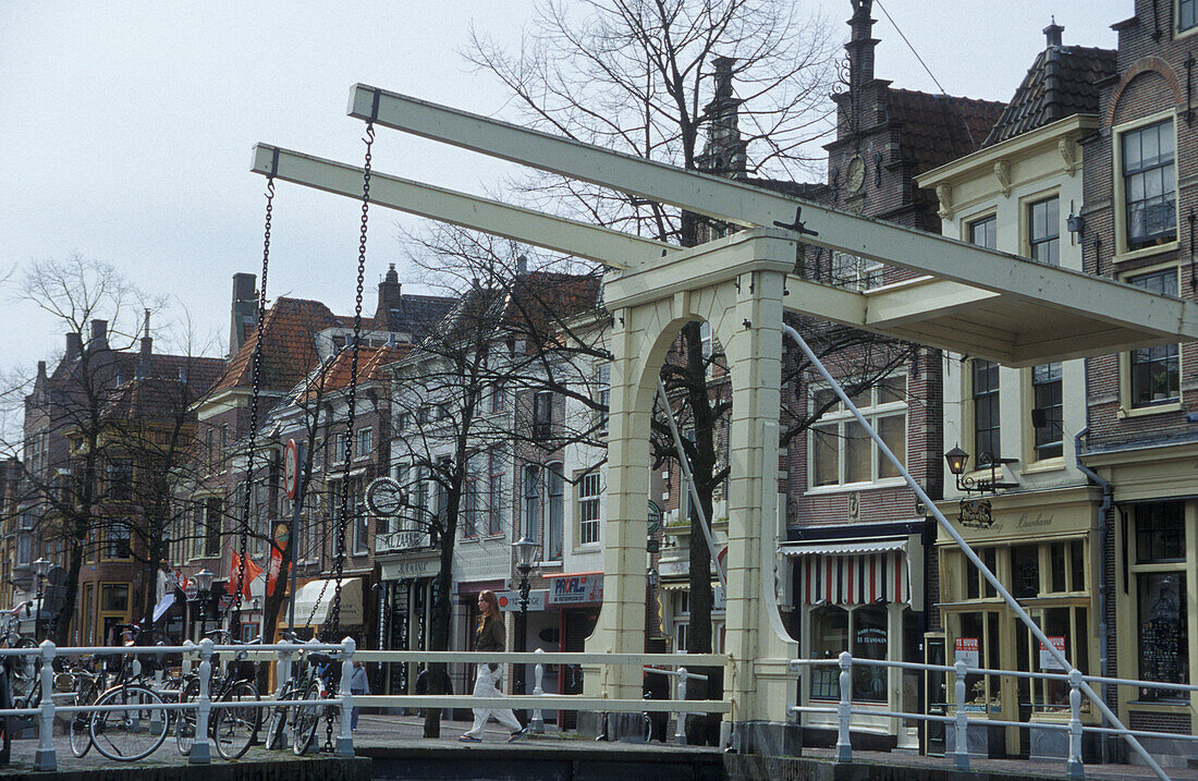 Alkmaar, drawbridge, Netherlands, Europe