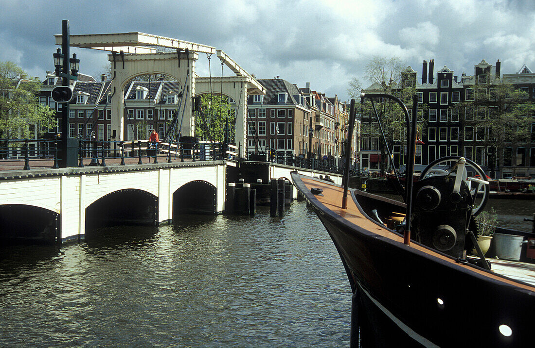 Magere brug, Amsterdam, Netherlands, Europe