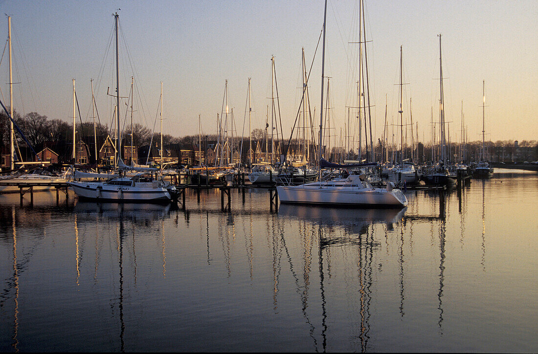 Medemblik, harbour, Netherlands, Europe