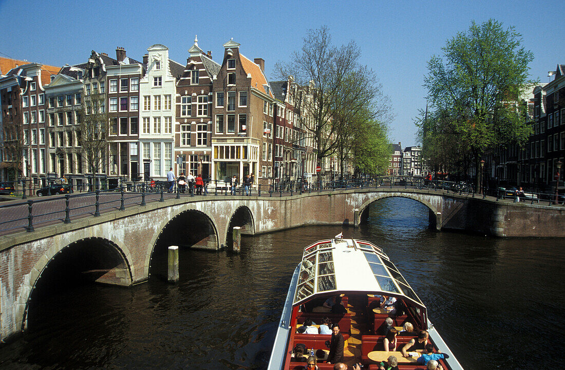 Keizersgracht, Leidsegracht, Amsterdam, Holland, Europa