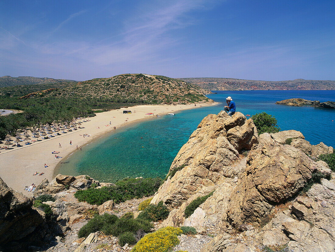 Palm Beach of Vai, Vai Finikodasos, Crete, Greece