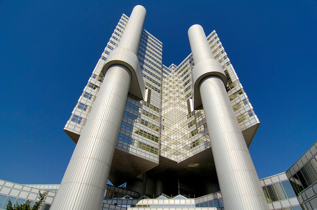 Building of the Hypovereinsbank at Arabellapark, Munich, Bavaria, Germany