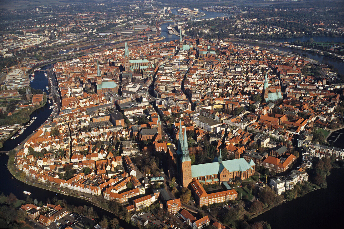 Altstadt (UNESCO Weltkulturerbe), Lübeck, Schleswig-Holstein, Deutschland