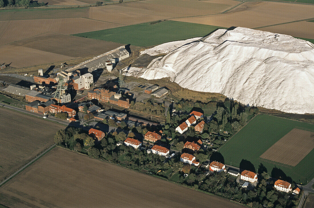Potash mount, Empelde, Ronnenberg, Lower Saxony, Germany