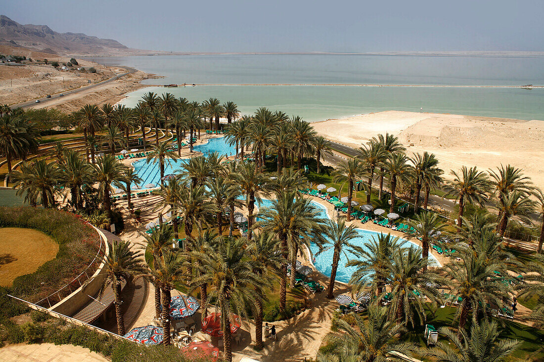 A hotel resort at the Dead Sea, Israel