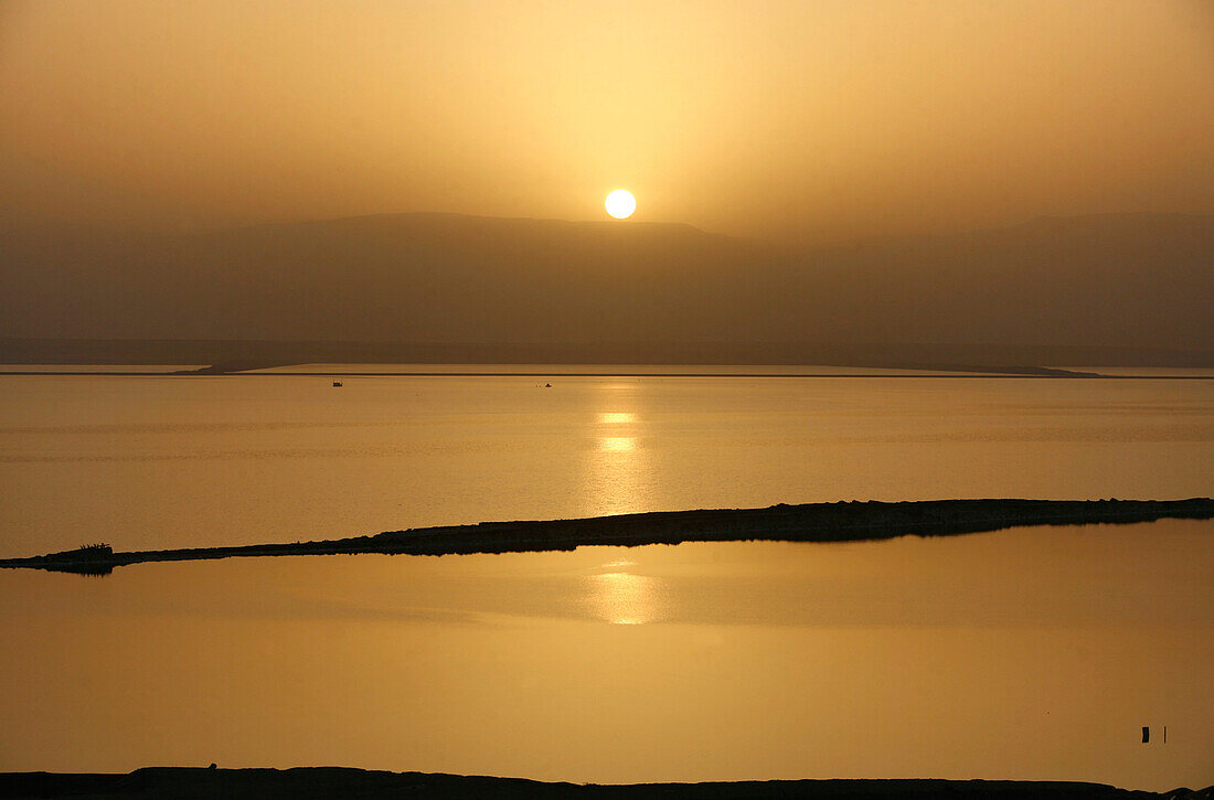 Sonnenaufgang, Totes Meer, Israel