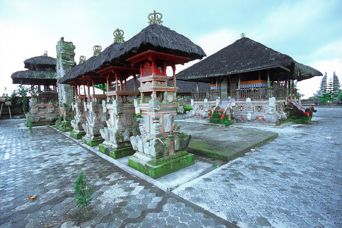 temple in kintamani, Bali, Indonesia, Asia, religion, tradition, culture, belief, hinduism, mystic, exotic, to worship, without people, tourism, sightseeing, landmark, travel