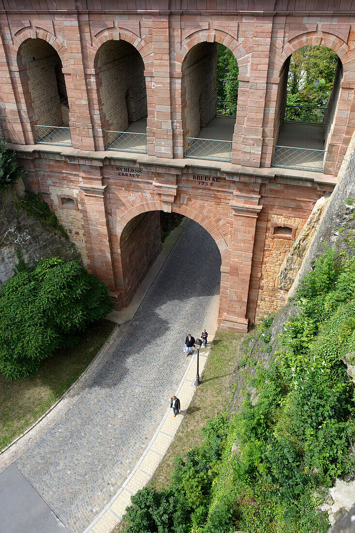 Schlossbrücke, Luxemburg, Luxemburg