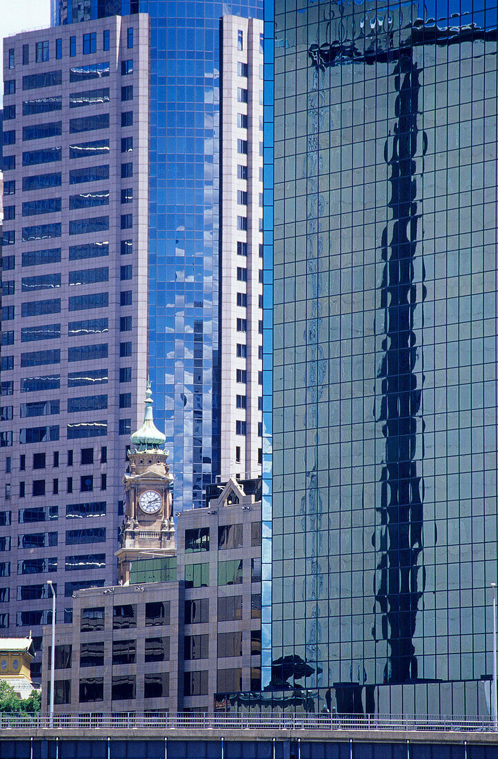 Downtown Sydney seen from Circular Quay, New South Wales, Australia