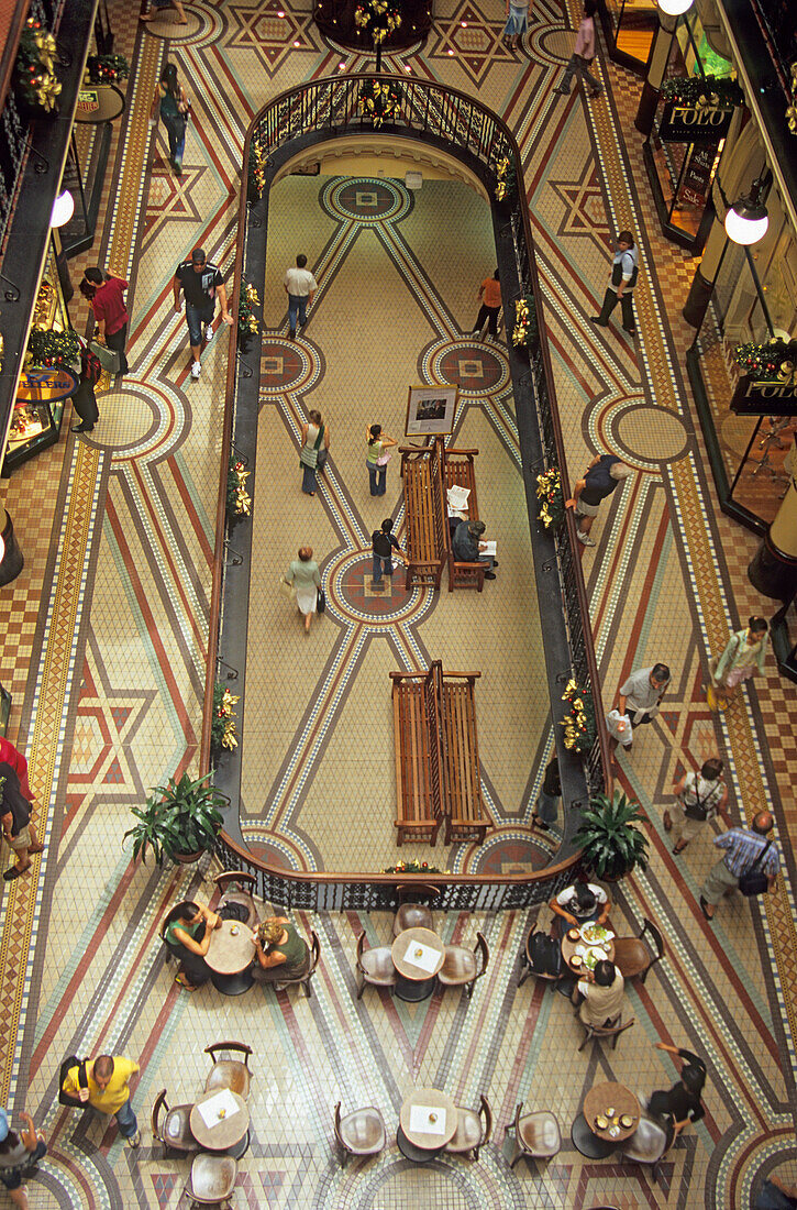 Einkaufszentrum im Queen Victoria Building, Sydney, New South Wales, Australien