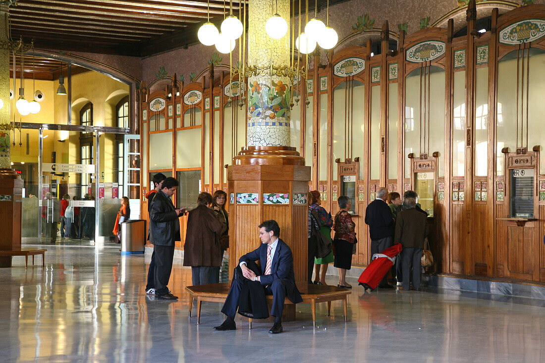 Jugendstil, Estación del Norte, Valencia