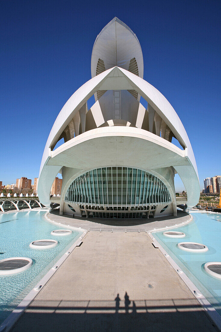 Palau de les Arts Reina Sofia, Kulturpalast, Stadt der Künste und Wissenschaften, spanischer Architekt Santiago Calatrava