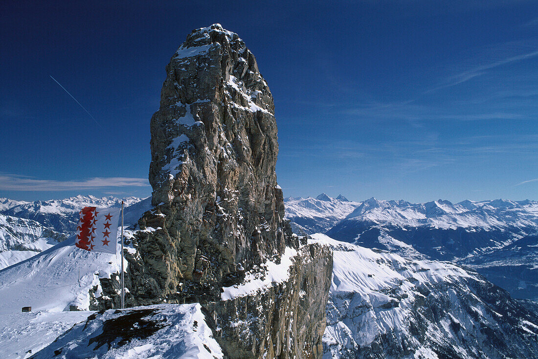 Ski Resort Gstaad, Les Diablerets Glacier, Quille, Switzerland