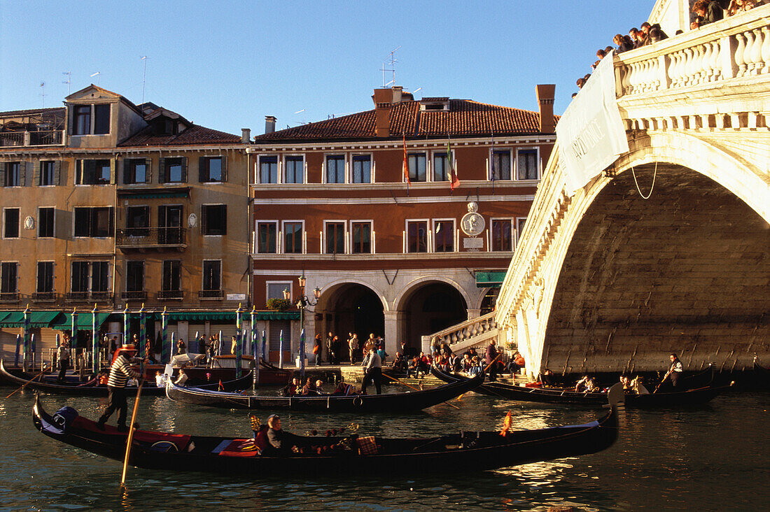 Rialto Bridge, Dorsoduro, Venice, Italy