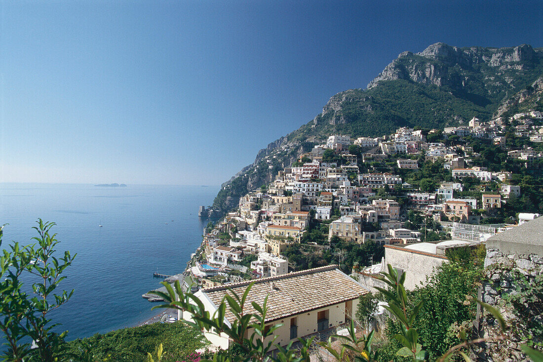 Positano, Amalfiküste, Kampanien, Italien