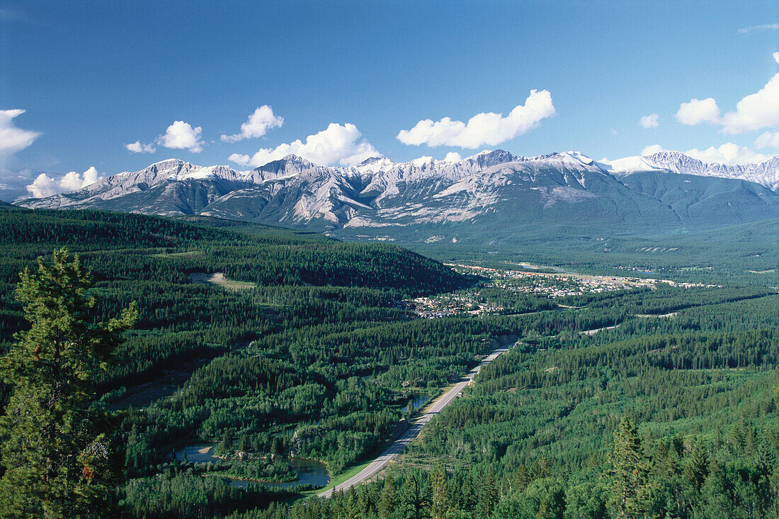 Jasper, Jasper Nationalpark, Rocky Mountains, Alberta, Kanada
