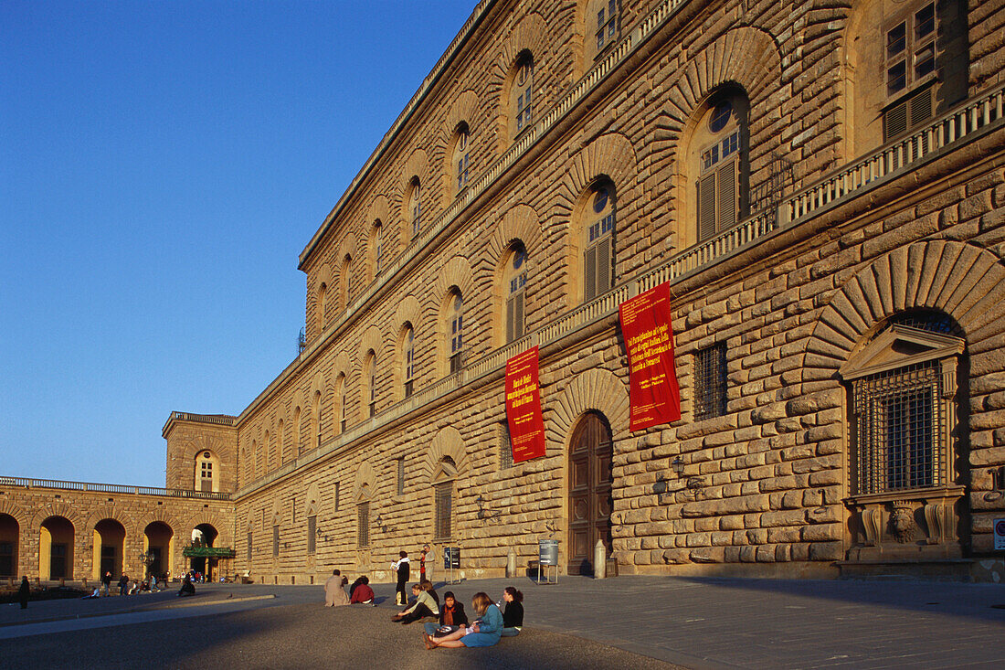 Palazzo Pitti, Florenz, Toskana, Italien