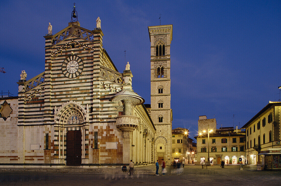 Dom Santo Stefano, Außenkanzel, Prato, Toskana, Italien