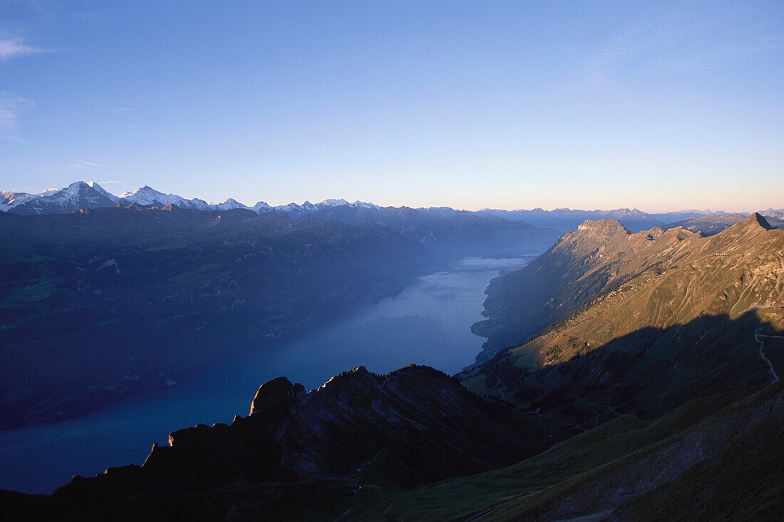 Brienzersee, Berner Oberland, Kanton Bern, Schweiz