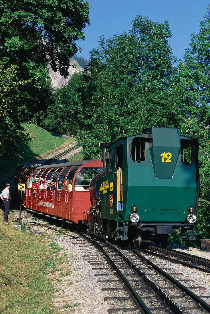 Brienzer Rothhornbahn, Dampfzahnradbahn, Berner Oberland, Schweiz