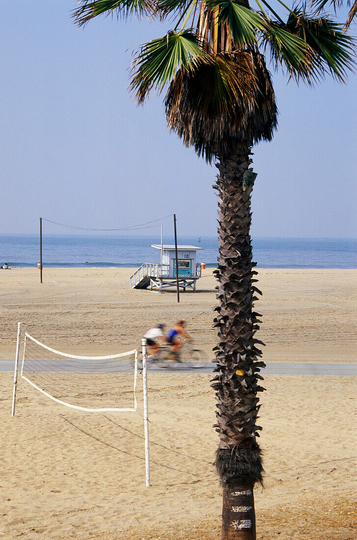 Santa Monica Beach, Santa Monica, L.A., Los Angeles, Kalifornien, USA