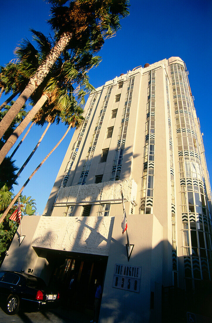 Sunset Tower Hotel (ehemals Argyle), Hollywood, Los Angeles, Kalifornien, USA