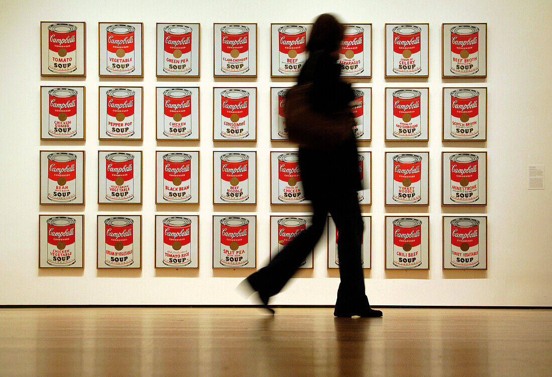 Museum of Modern Art, MoMa, Andy Warhole, New York City, New York, USA