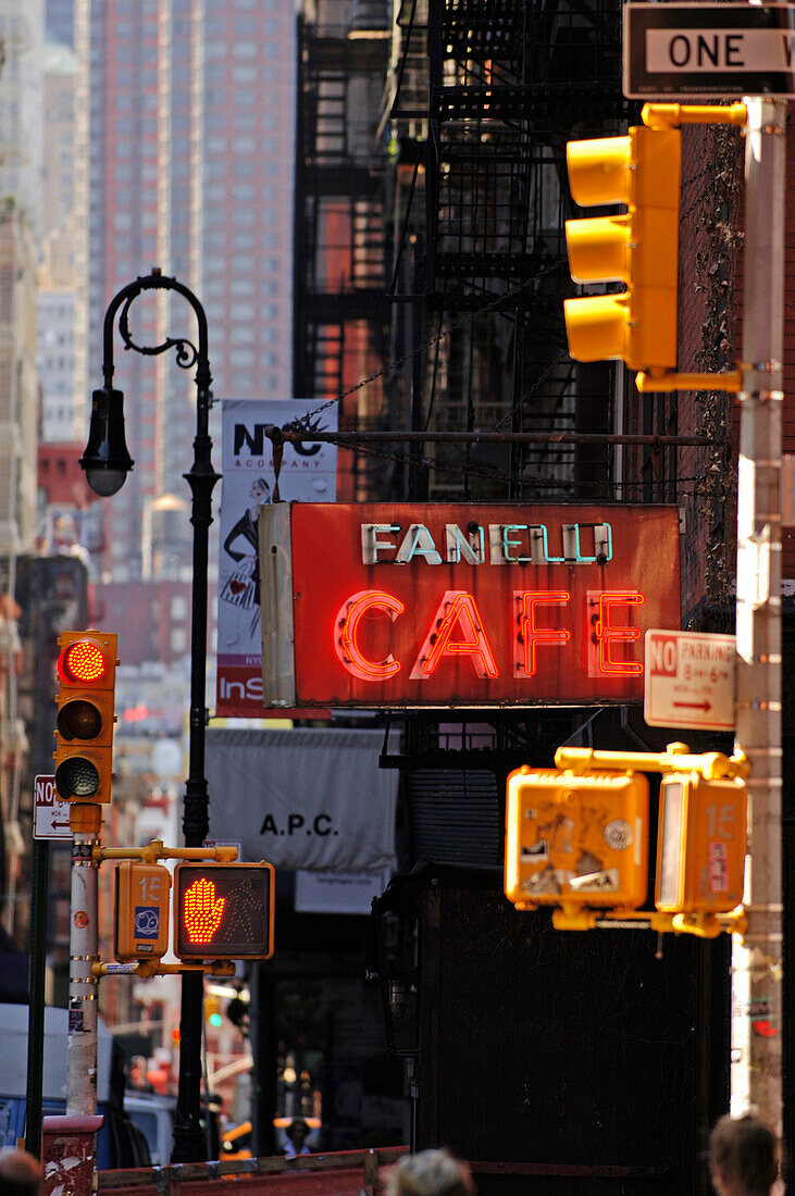 Cafe Fanelli, Tribeca, New York City, New York, USA