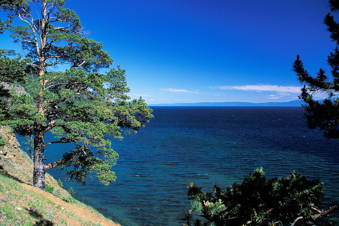 View of the Lake Baikal, Siberia, Russia