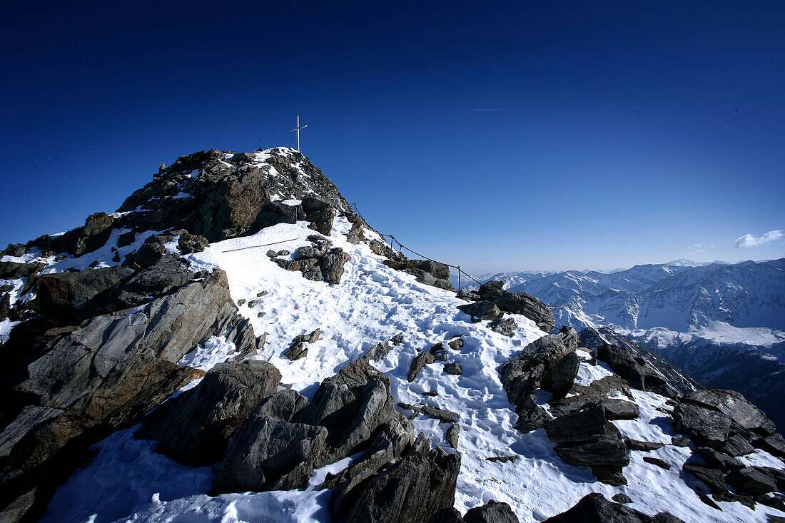 Gipfel Grawand, Schnalstal, Südtirol, Italien