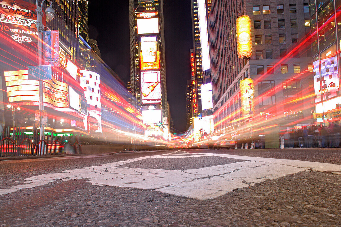 Verkehr am Times Square, Manhattan