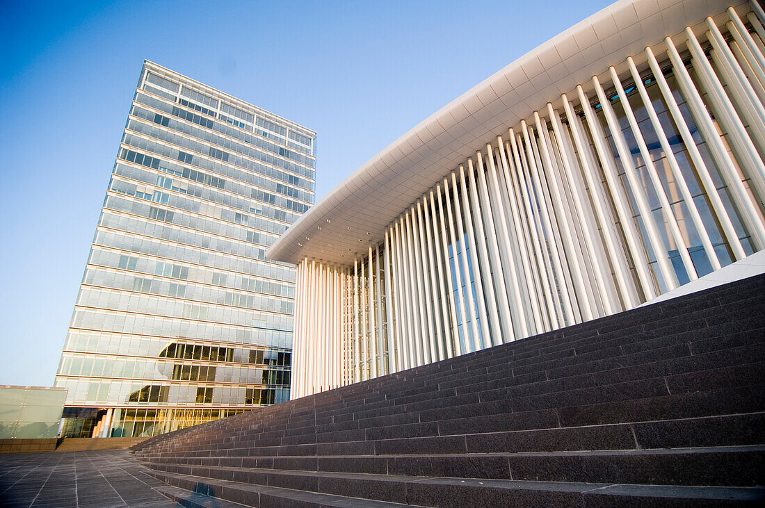 Philharmonie und Europäischer Gerichtshof, Luxemburg