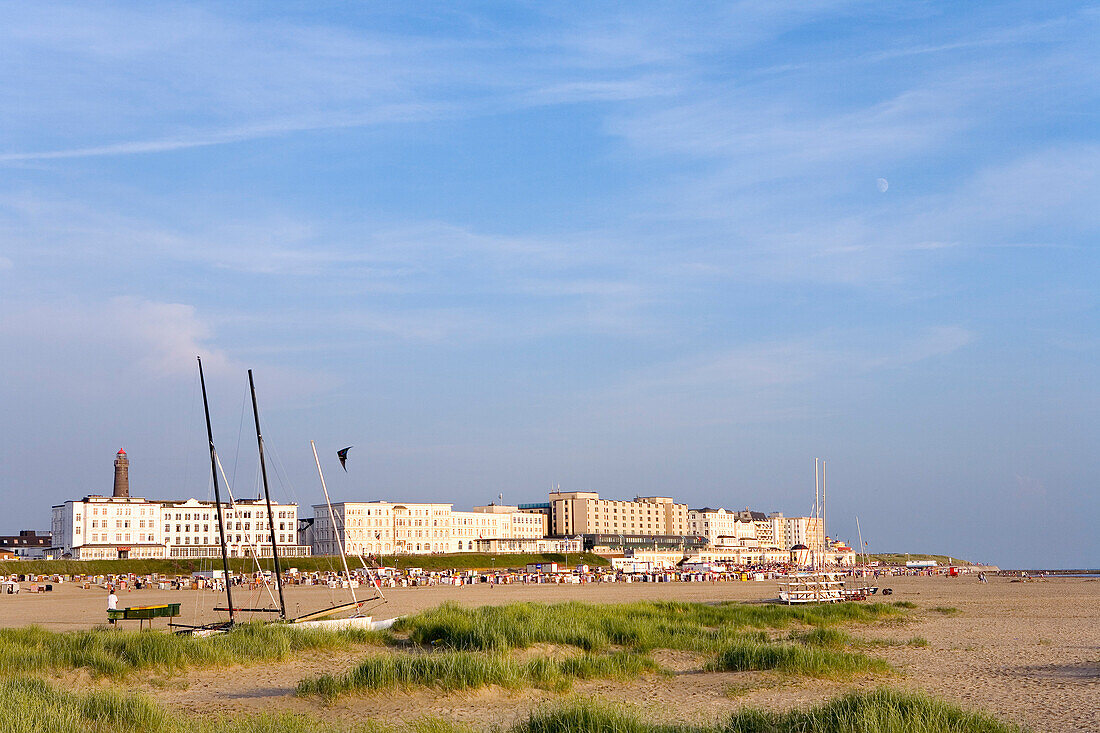 Beach, Dune, Borkum, East Frisia, North Sea, Lower Saxony, Germany