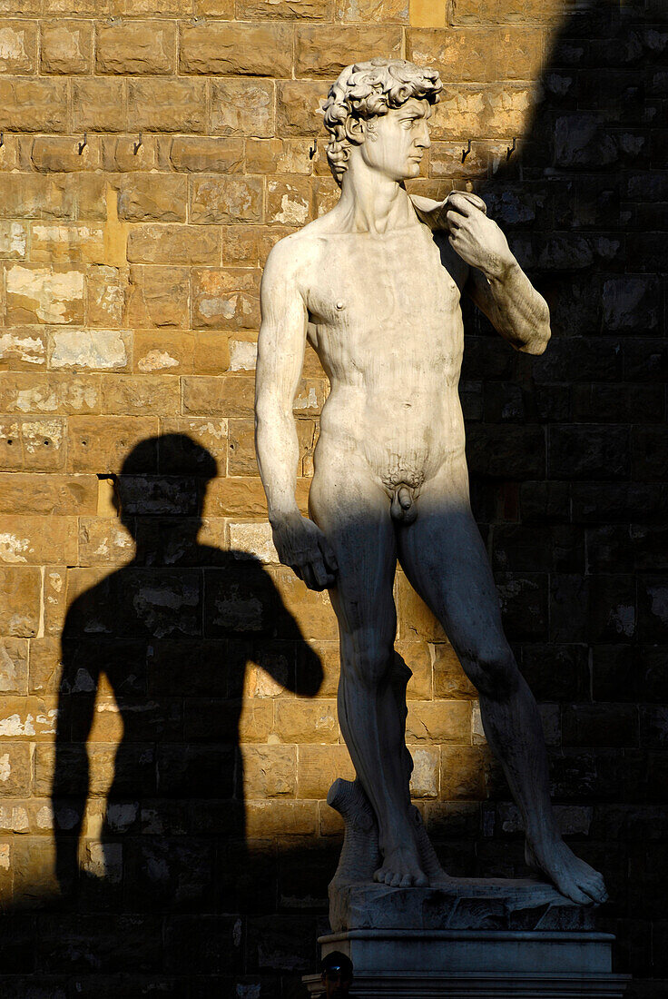 David, eine Skulptur von Michelangelo, Florenz, Toskana, Italien