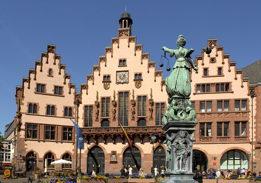 The Town Hall, Roemer, Frankfurt am Main, Hesse, Germany